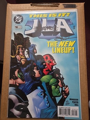 JLA #16 (DC Comics March 1998) Autographed 40/750 Copies Justice League NM/M