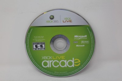 Xbox Live Arcade Microsoft Xbox 360 Disc Only