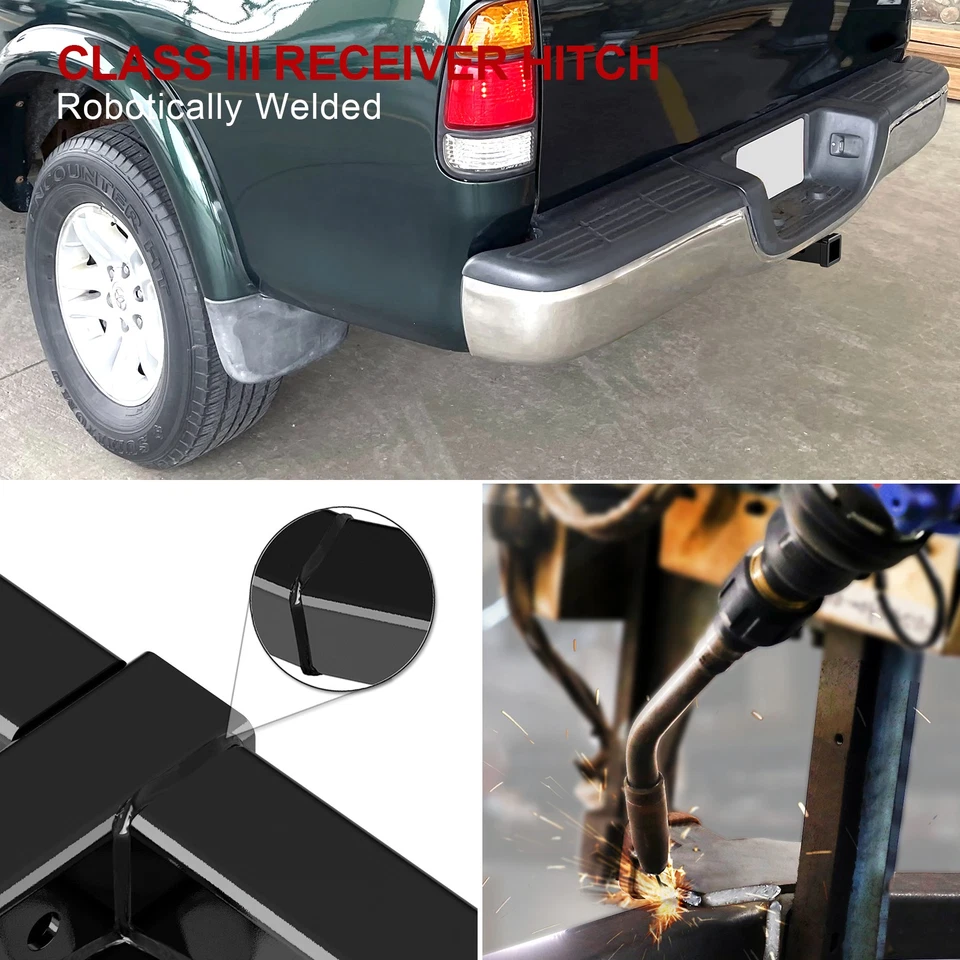 Receptor de engate de reboque de 2 polegadas para Toyota Tundra 2000-2006 - Imagem 4 de 4