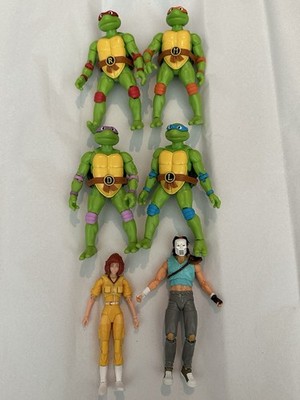Teenage Mutant Ninja Turtles Figure Lot- Bst Axn Loyal Subjects