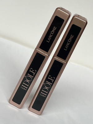 2 x Lancome Lash Idole Mascara Black Full Size 0.27oz / 8ml Each