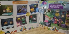 Disney Tsum Tsum Tsweet N Tsinister & Mad Hatter Hat Shop NIB Set