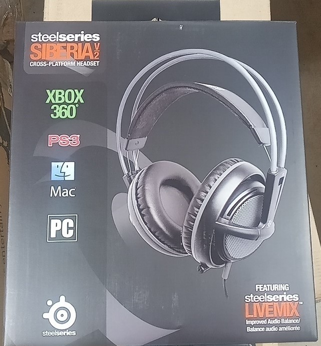 SteelSeries Siberia v2 Headset - KV1321 NIB Free Ship
