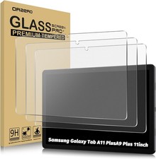 3 Pack Anti-Glare Matte Screen Protector for Samsung Galaxy Tab A11 Plus/A9 Plus