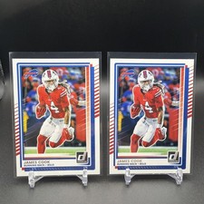2025 Donruss Football James Cook Buffalo Bills Base Card #194