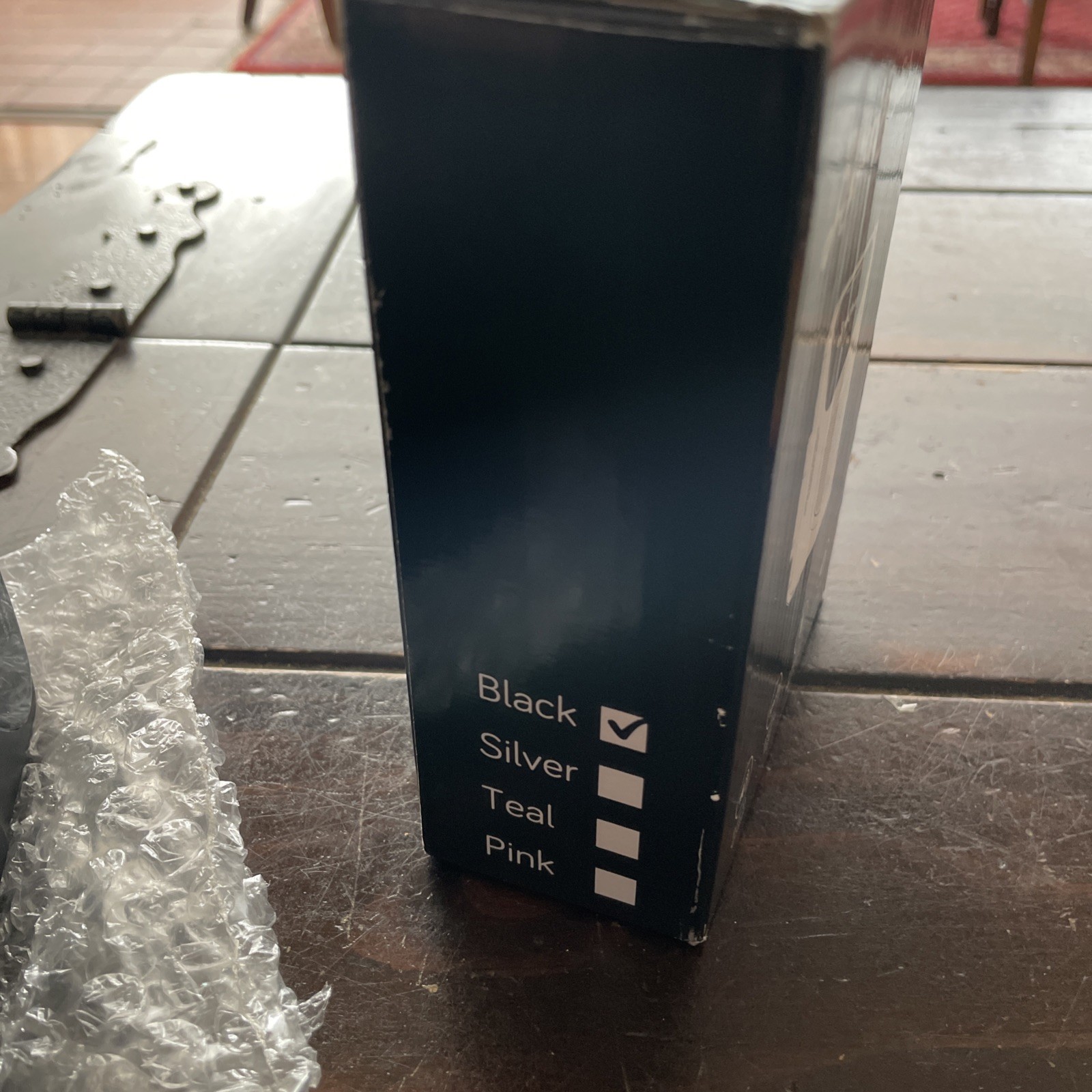 ByronStatics Portable Cassette Player Teal with FM AM Radio With Original Box