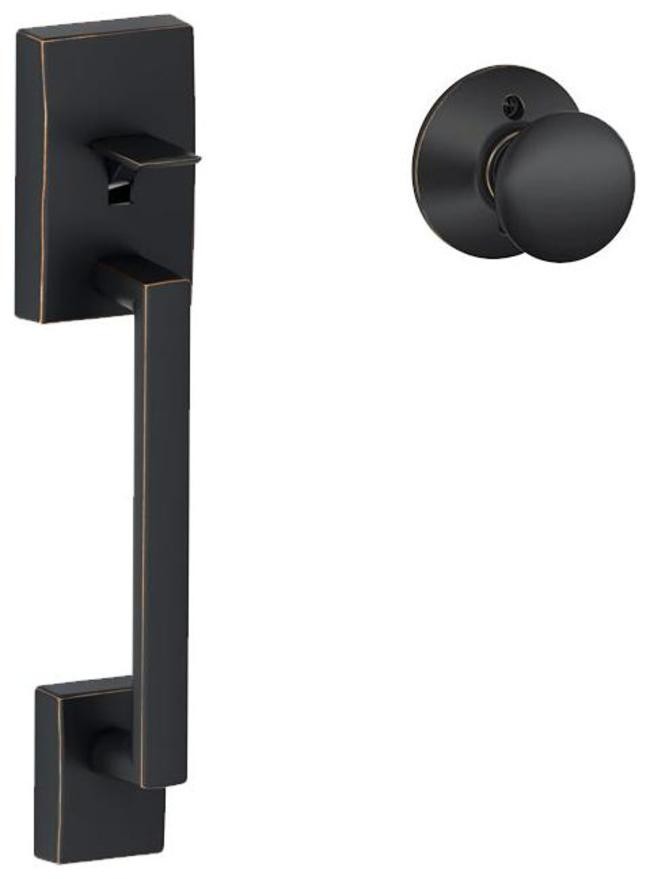 Schlage Century Lower Handle Set for Electronic - Bronze R6