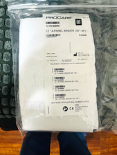 ProCare 12" 4-Panel Abdominal Binder Adjustable Universal 30-45" White 79-89090