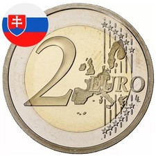 UNC 2 EURO Commemorative Coins of SLOVAKIA  (2016-2026) Variation