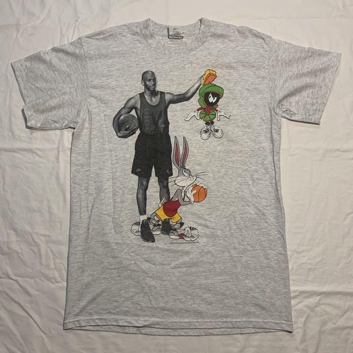 Vintage USA made Nike Space Jam 1993 T-shirt Size L  Free shipping