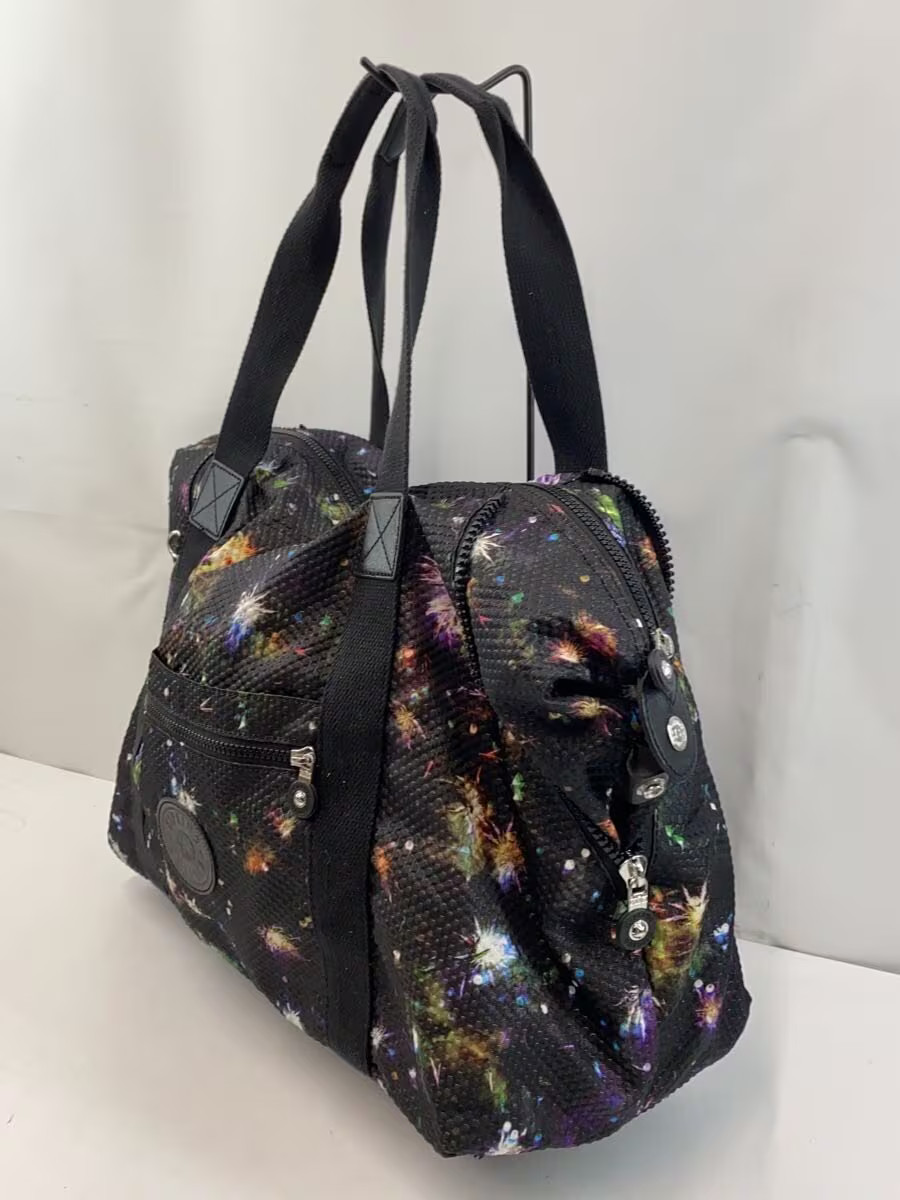 Kipling Tote Bag, Polyester, Black, All-Over Prin… - image 2
