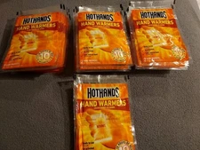 Lot of 33 Pairs NIP HOTHANDS Hand Warmers Up to 10 Hours of Heat Exp 5/27