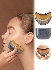 2 Pack Portable Lymphatic Contour Face Brush Lymphatic Drainage Face Brushs.
