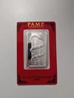 PAMP Suisse 2013 Lunar Snake 1 oz Silver Bar with Assay Card Year of the Snake