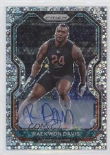 2020 Panini Prizm Rookie No Huddle Prizm Auto Raekwon Davis #341 Auto 0c6