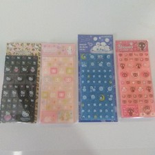 Kitty Cat 4PC Tile Seal Set  Shimaenaga & Choco Cat  New &