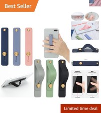 6 Pieces Phone Grip Holder Cell Phone Grip Strap Telescopic Finger Strap Stan...