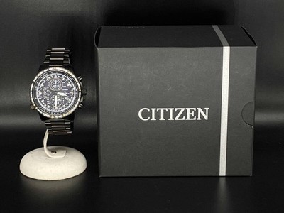 CITIZEN H804 R013556 Watch Radio Controlled Solar Timepiece Authentic