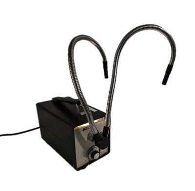AO Scientific Instruments 1177-1 Fiber Optic Illuminator Dual Gooseneck Light