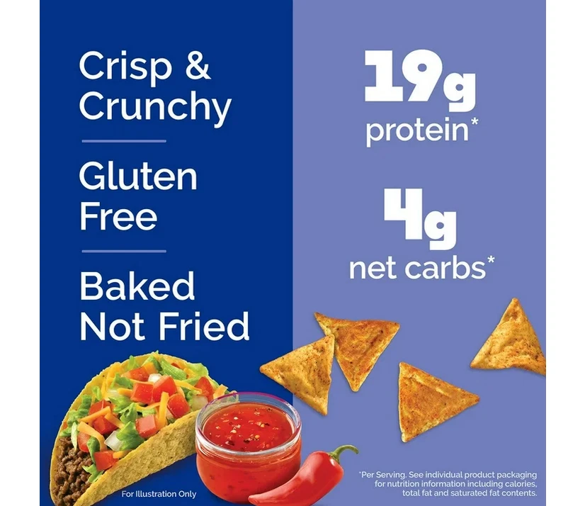 Quest Tortilla Protein Chips Variety 14ct - 19g Protein, Low Carb, Keto - Image 3 of 3