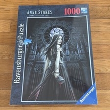 Ravensburger Puzzle 1000 pcs Midnight Moon Anne Stokes Vampire Horror Goth Rare