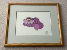 Original WALT DISNEY Alice Wonderland Cheshire Cat LE 2500 Seri Cel Cell SCARCE