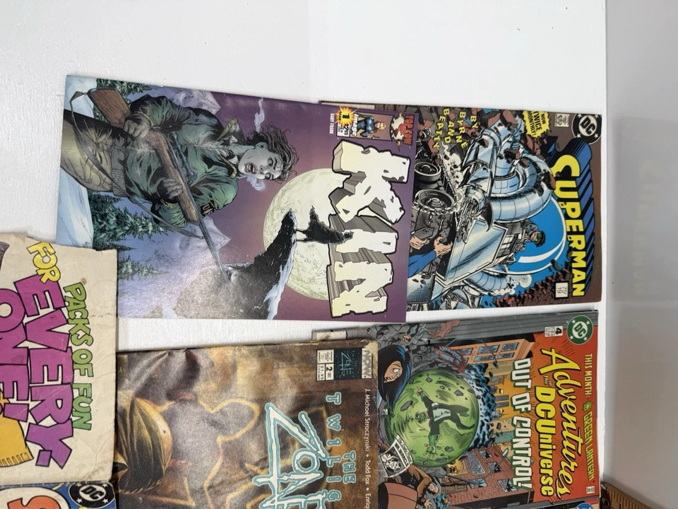 Lote de cómics mixtos de colección DC Marvel - Kin Batman Superman E-Man Edad de Bronce/Cobre Foto 4 de 4