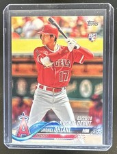2018 Topps Update Shohei Ohtani RC Debut #US285 Angels Rookie