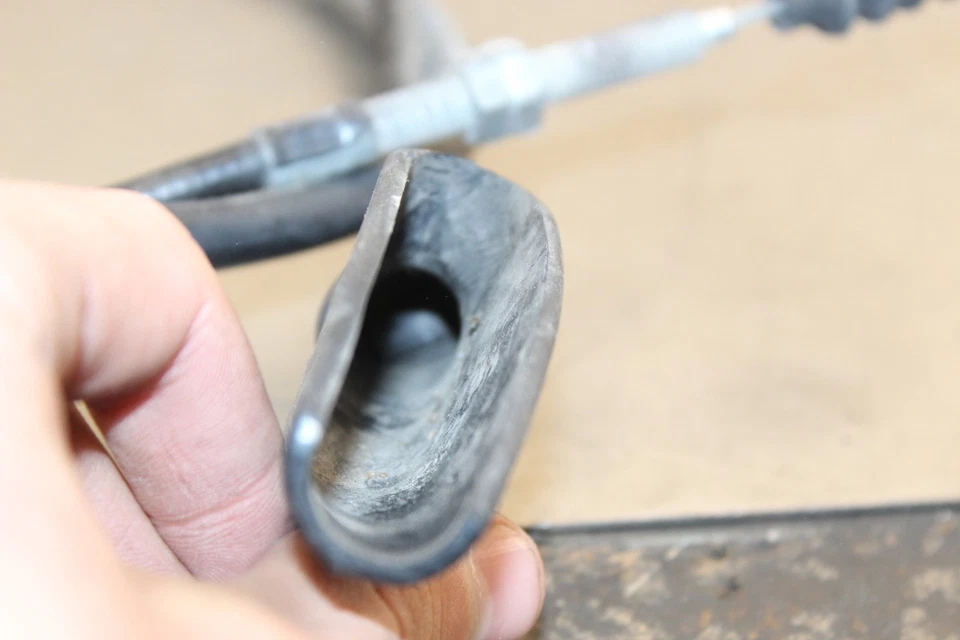 1979 Honda XL500S CLUTCH CABLE LINE O917 Foto 3 de 3