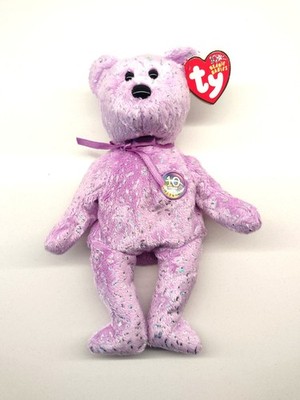 Ty Beanie Baby DECADE THE BEAR 10 Year Anniversary