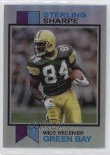 2023 Composite 1973 Topps Football Chrome Refractor Sterling Sharpe #1973-11 r8n