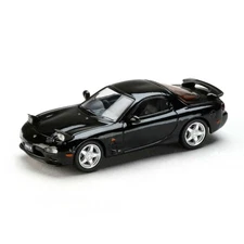 Hobby Japan 1/64 Efini Mazda RX-7 FD3S TYPE RS Black Diecast Scale Model Car 