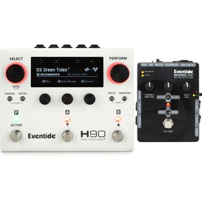 Eventide H90 Harmonizer Multi-effects Pedal and Mixing Link Mic Preamp