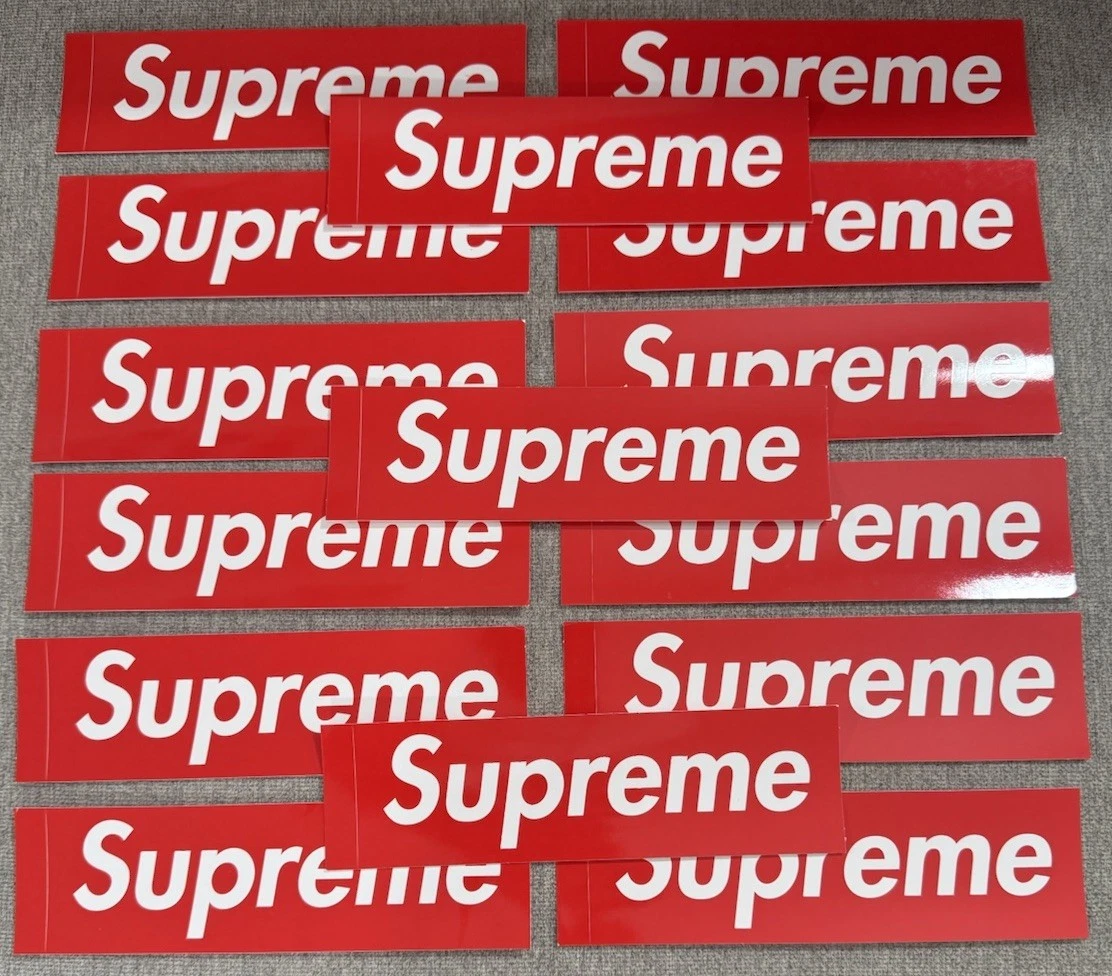 Supreme Box Logo Sticker for sale | eBay
