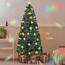    Home Decorators 7. ft Pre-Lit LED Grand Duchess Balsam Fir Christmas Tree   
