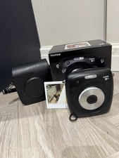 Fujifilm Instax Square SQ10 Hybrid Instant Camera Black. Original box and case
