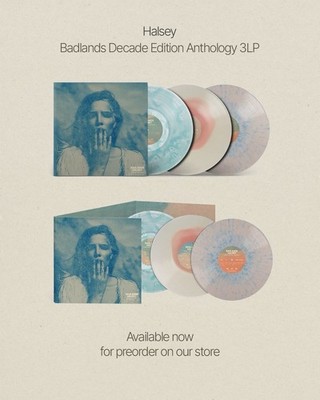 Halsey Badlands Decade Edition Anthology, 3LP Vinyl