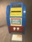 Fisher-Price Post Office 1989 Vintage Playset Mailbox & Accessories