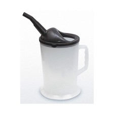 FUNNEL KING 94046 Measuring Container,155 fl oz,Angled 4CUP2