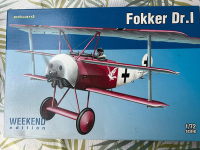 Fokker Dr.I Eduard 1/72 Weekend Edition 8438 neu