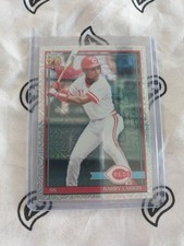 2026 Topps Series 1 Barry Larkin #91C-37 Silver Pack Refractor Cincinnati Reds