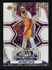 2021-22 Panini Mosaic White Sparkle Mosaic Prizm Anthony Davis #162 oh8