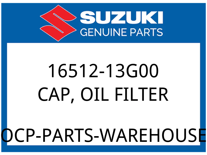 CAP, OIL FILTER