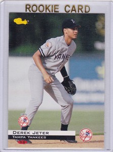 Derek Jeter Tampa Yankees Minor League Rc Classic Baseball Rare