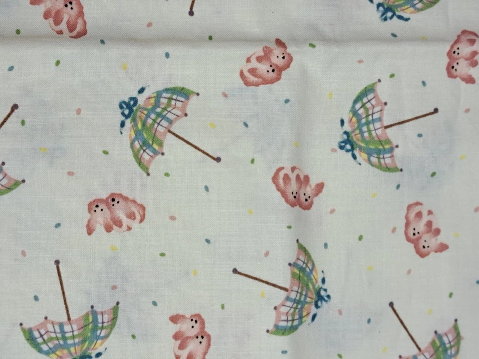 De colección 1996 Difícil de Encontrar Daisy Kingdom Oso Oso Paraguas Lanzado Zapatilla Conejito VENDIDO POR Foto 3 de 4