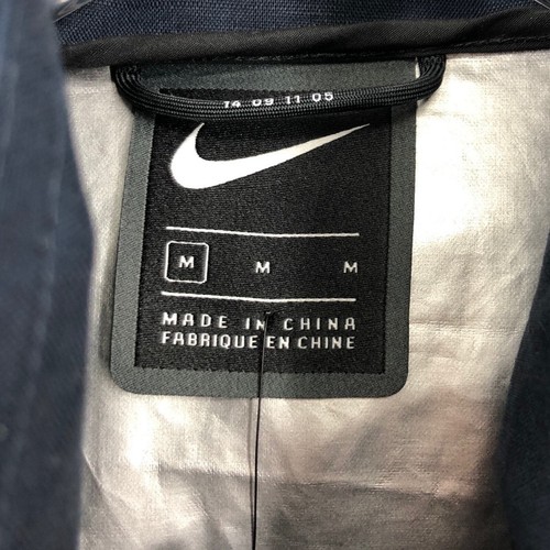 Nike Parka Uomo Sportswear Tech Pack Tessuto con Cappuccio Blu Navy Tg M AR1542 Nuovo con etichette - Foto 5 di 8
