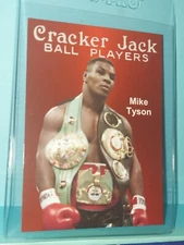 Mike Tyson Cracker Jack  card 💥 free ship!