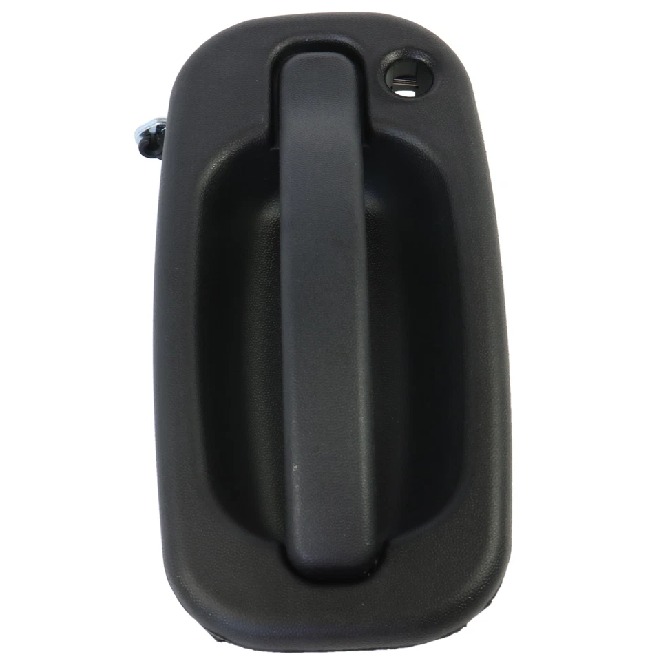 Door Handle Outside Front Left Black For Chevrolet Silverado 2500 HD 2001-2006 - Image 3 of 4