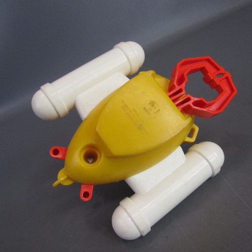 Vintage Fisher Price Submarine 1978 Plastic Vehicle Toy 323 Adventure People - Imagen 5 de 8