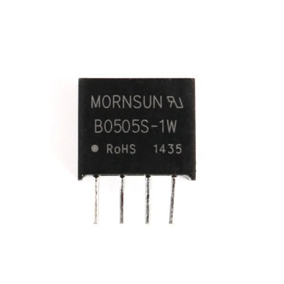 5-Pack B0505S-1W 5V To 5V DC/DC Converter Modules | 1000V Isolation | 0.2A Output | For Arduino, Raspberry Pi